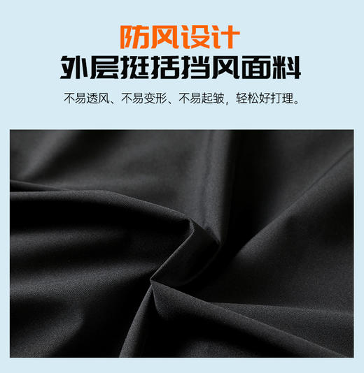 中老年加绒连帽外套 商品图2