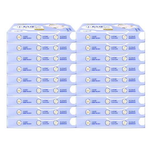 洁柔 Lotion小奶皮软抽3层40抽*18包 LR214-18E 商品图0