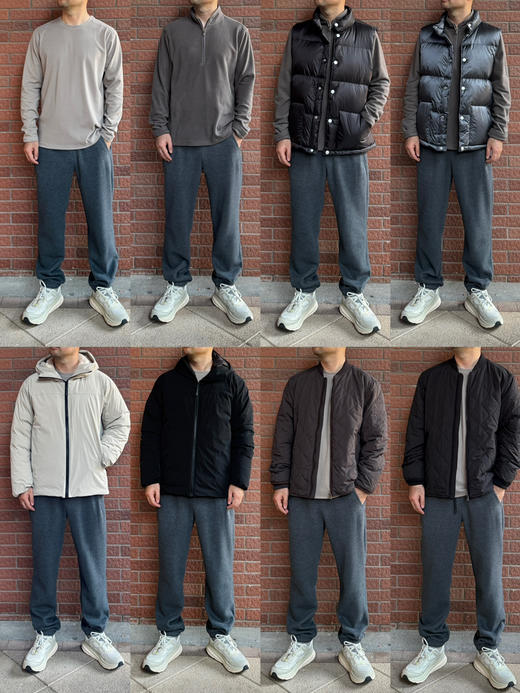 25秋冬--迪家男士极简加绒男卫裤【包邮+三天无理由退换】 商品图7