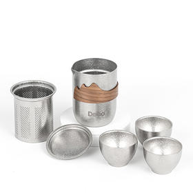 Debo德铂 恒盏结晶钛杯套装0.04/0.24L DEP-DS372