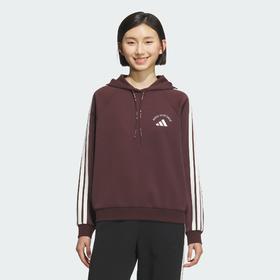 Adidas阿迪达斯SOFT DOUBLEKNIT HOODIE 针织运动休闲连帽套头衫KC0033