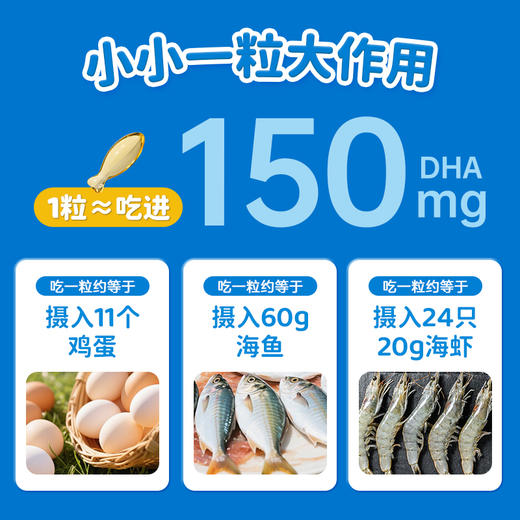 滴适宝（D-Sorb）婴儿DHA 含d3k2儿童多效海藻油60粒 NeoSmart藻油DHA 商品图4