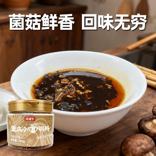 【2件9折，3件8折】陈建平重庆小面调料钵钵鸡油泼辣子油凉皮拌菜调味料凉拌调料300g 商品图4