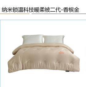 6F堂皇 纳米锁温科技暖柔 春秋被二代