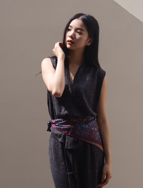 【门店同款】ENJOY秋季“城市与旷野”慵懒风无袖针织 164543976