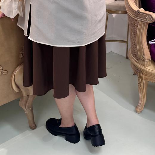 现货！【定制版乐福鞋】全料采用头层牛皮，耐穿耐磨！正码正拍，不用拍大一码！跟高5.5cm，胖宽脚型定制版，英伦风厚底乐福鞋，头层牛皮加宽皮鞋 商品图6