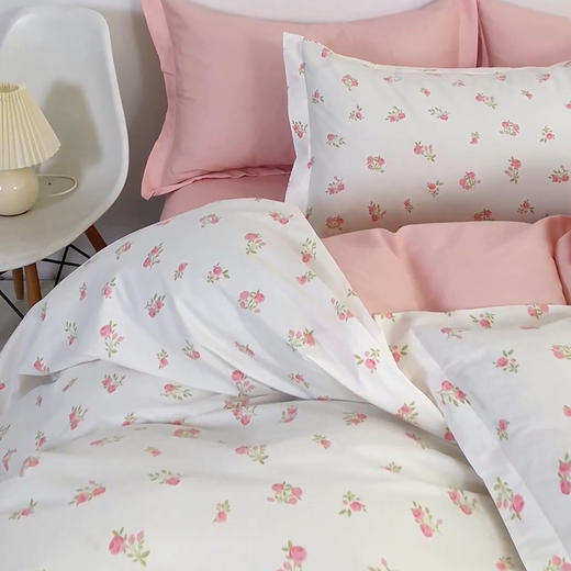 罗曼罗兰 全棉四件套淡妆初夏200*230cm 6925314751698 商品图2