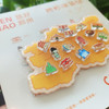 【地铁礼物】漫游郑州地图冰箱贴 商品缩略图1