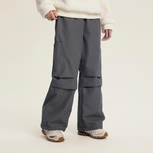 笛莎Deesha青少年女童裤子2025冬季女童工装潮酷加绒工装裤 商品图3