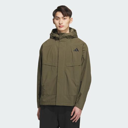 Adidas阿迪达斯MODERN TECH WARM JACKET 拒水防风运动休闲连帽夹克外套KB7625 商品图0