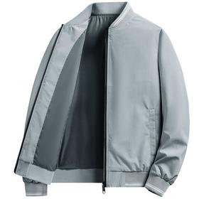 S•BATTIER肖恩•巴蒂尔 男提花格棒球领单夹克 MA122