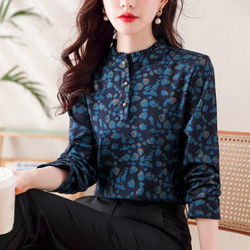 KQL 458H3356时尚减龄休闲气质小衫上衣