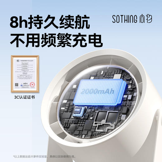 SOTHING向物 桌面风扇Air(有滤网有电池)10w DSHJ-S-2423a 商品图4