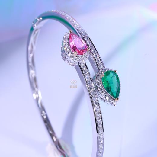 【瑞蛇双舞】卢比莱祖母绿手环CB12502030 商品图4