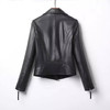 丁摩短款真皮皮衣真皮绵羊皮修身机车款外套AL9807 商品缩略图3