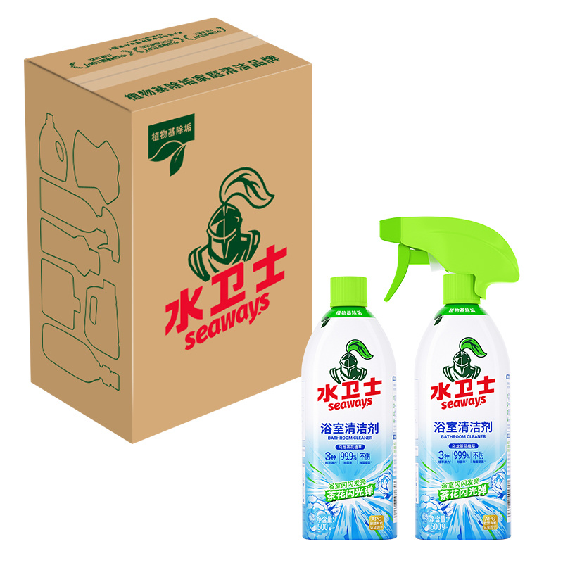 水卫士 浴室清洁剂2件套装WD09/500g/瓶*2 6973688404238