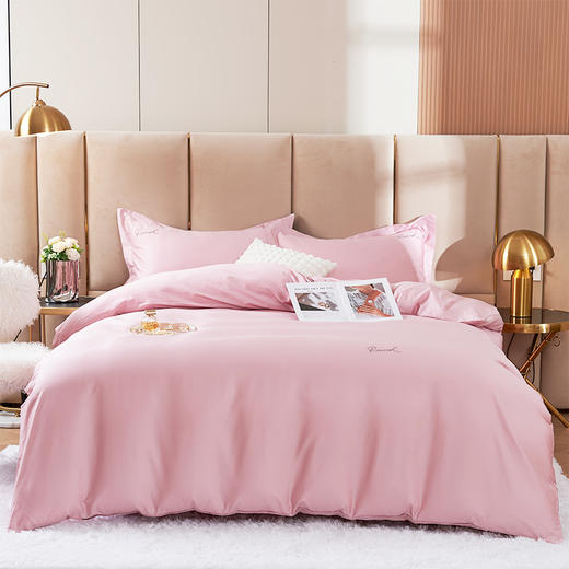 罗曼罗兰 贡缎刺绣全棉四件套200*230cm 6925314777704 商品图1