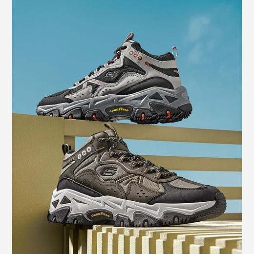 Skechers斯凯奇 男户外鞋 237422-BRBK 商品图3