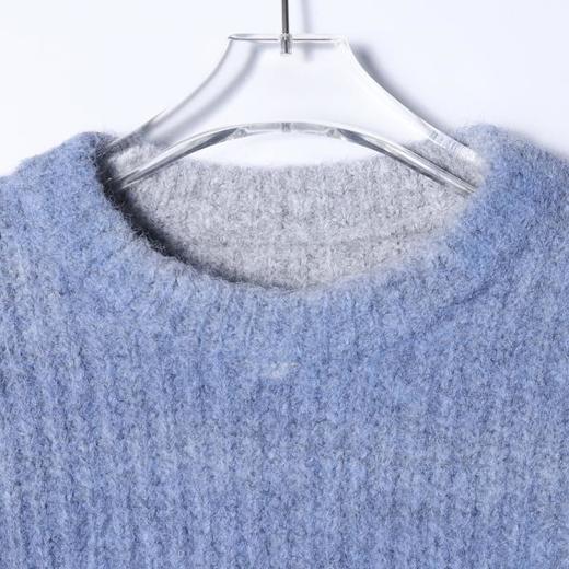 72658SDSA男士秋冬新款痞帅男装极简风净版圆领针织衫毛衣百搭时尚上衣 商品图2