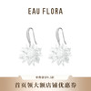 『冬日情书·初雪』立体雪花造型耳环 商品缩略图0