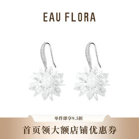 『冬日情书·初雪』立体雪花造型耳环