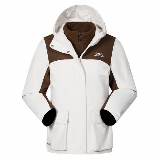 JEEP女式冲锋衣抓绒两件套J532184001 商品图1