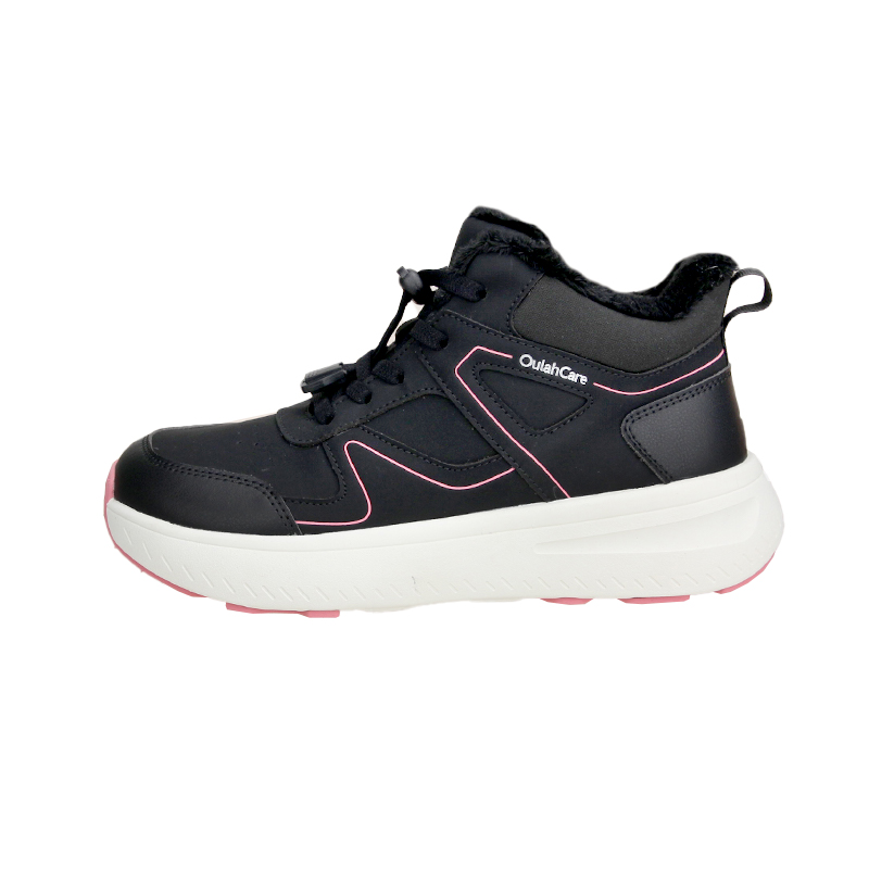 禾乐仿兔大头靴超轻加绒鞋