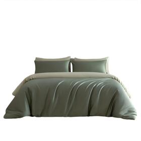 彼加曼 60S长绒全棉天丝四件套-星黛绿 200*230cm BGM-T2505