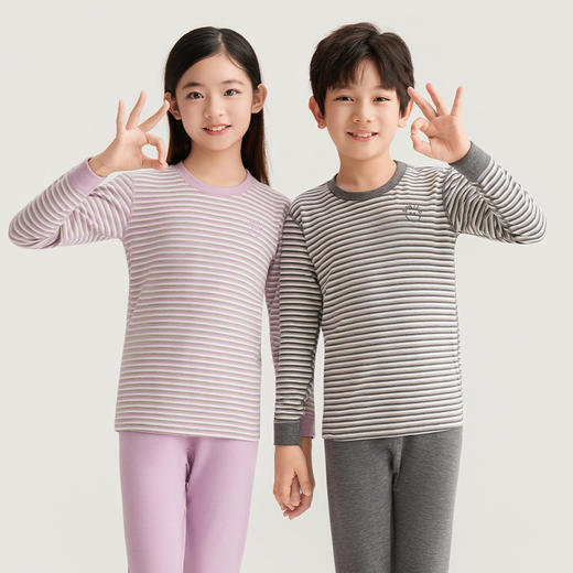 【商场专柜高品质羊毛蚕丝保暖套装69.9元任选2套】120-170码A类280克加厚亲子款石墨烯保暖速热内衣套装 商品图11