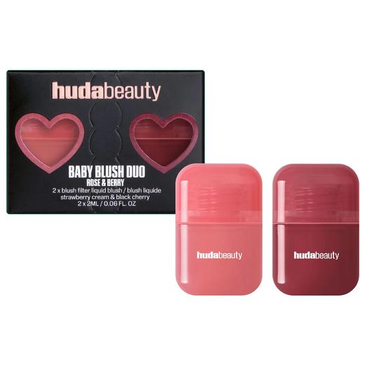 圣诞礼盒！HUDA BEAUTY  迷你baby腮红2只礼盒装 只要￥299直邮到手 商品图0