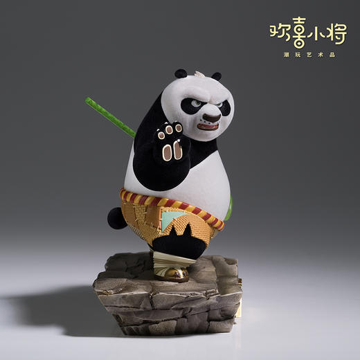 欢喜小将《功夫熊猫》之盖世传奇正版授权潮玩手办桌面摆件礼盒 商品图2