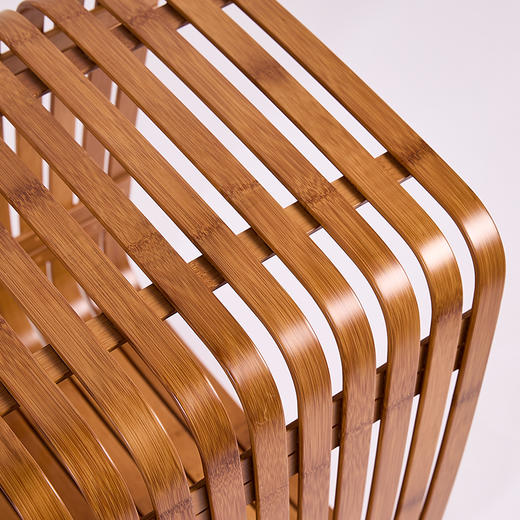 哲品x清庭-椅君子竹制靠背椅 440x625x880mm 商品图6