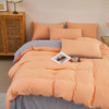 彼加曼 双拼彩棉纯风四件套-浅橙200*230cm BGM-T2462 商品缩略图3