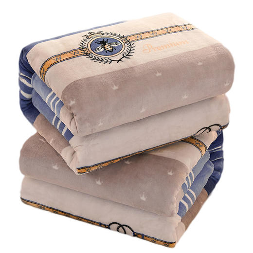 俞兆林 法莱绒印花毛毯2米英伦风尚 YZL-24092 商品图0