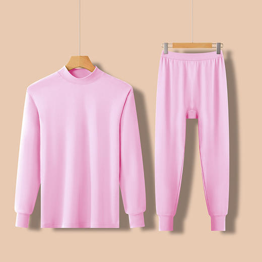 秋冬【纯棉秋衣秋裤套装】中老年人大码妈妈保暖内衣 抗静保暖女士 商品图12