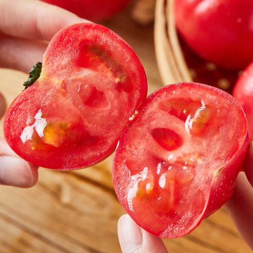 玫瑰番茄|自带花香味，果肉沙软，沙瓤多籽，口口爆浆似果冻！ 商品图2