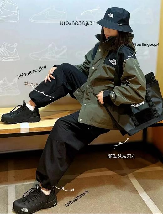 北面T.N.F.GLENLYFE户外越野防水超高品质徒步鞋男女情侣款运动鞋球鞋 商品图9