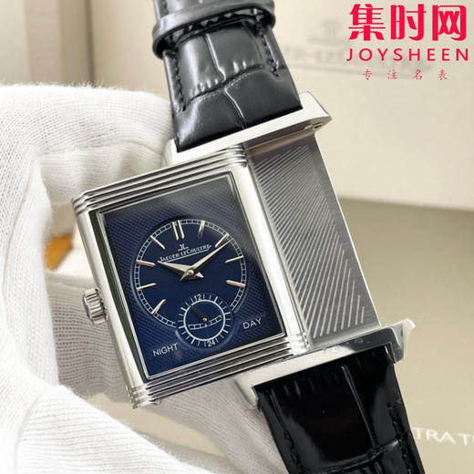 积家翻转系列 双面翻转 两针半 男士机械腕表 Reverso Classic Large Duoface Small Second 男款翻转系列 商品图7