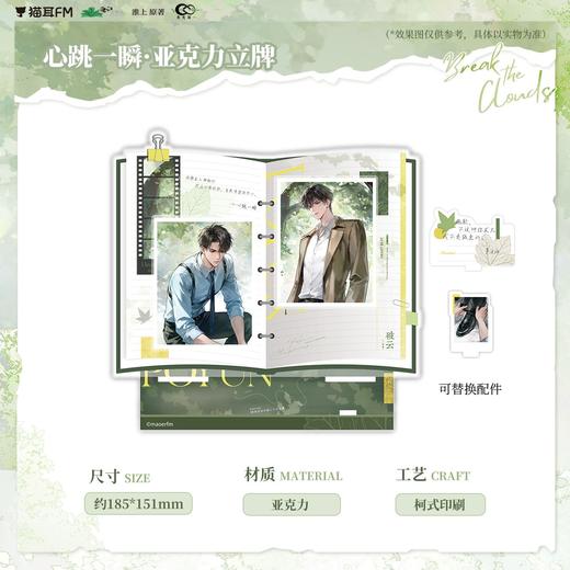 【现货】猫耳FM 破云 拾光交界 心跳一瞬 系列周边  商品图2