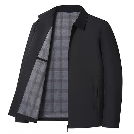 丰讯 夹克翻领行政春秋季新款商务休闲百搭男士上衣外套 FXNX8509 商品图1