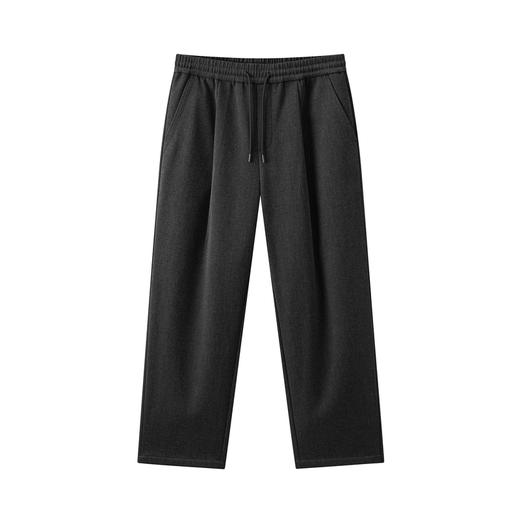 gxg.jeans男装 深灰色宽松直筒休闲长裤卫裤男裤 25年冬新品 商品图4