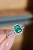 0.81ct刻面祖母绿戒指 商品缩略图2
