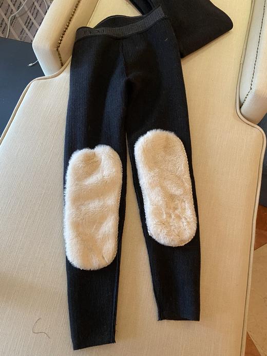 G553男女同款油叽叽同款羊绒裤保暖裤 商品图2