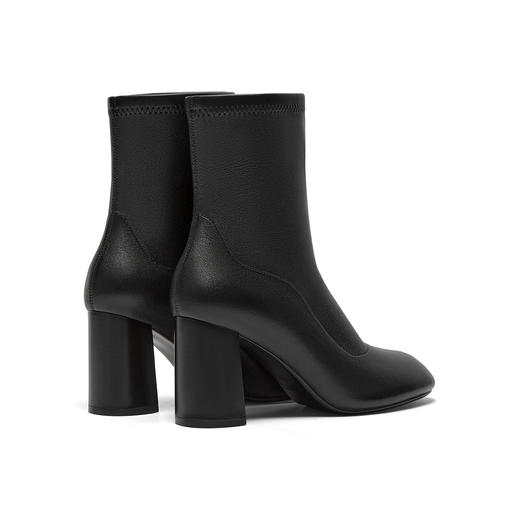 FB楼真美诗摩登女郎2025新冬款羊皮优雅8CM高跟时装弹力靴瘦瘦靴吊牌价2098折后价1698 商品图2