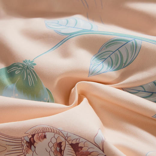 富安娜 床单四件套/若水微香/标准/黄203*229cm 6916517923982 商品图2