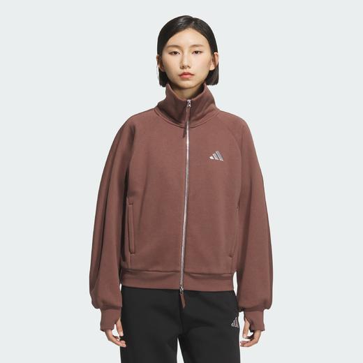 Adidas阿迪达斯MUST HAVES LOGO FLEECE JACKET 加厚运动休闲夹克外套KC0048 商品图0
