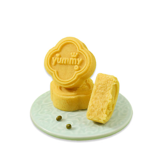 雅觅原味海藻糖绿豆糕 180g 商品图8