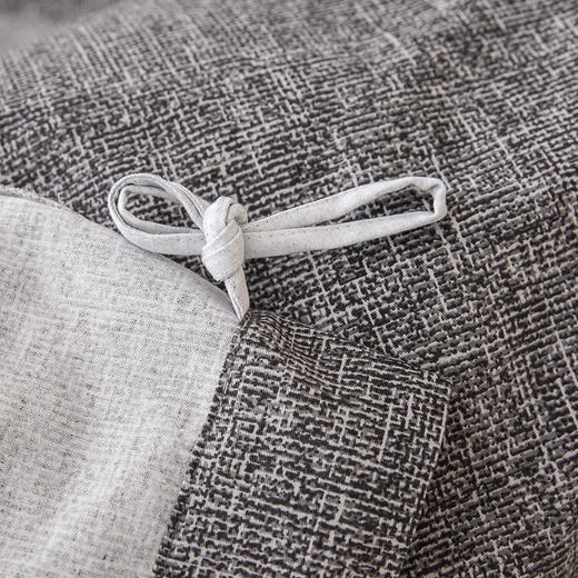 無印良品 纯棉双面保暖磨云雾灰 毛四件套 MJ-T2024-0293-1 商品图4