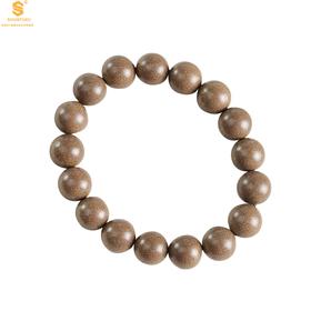 【品牌授权】【香港周六福】 天然本草非遗古法驱蚊香手串10mm（传承礼盒）附赠朱砂手串6mm