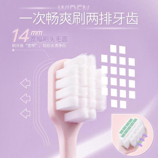 舒客 高密卓效净白牙刷单支-白色（新旧包装随机发货） 6928471300068 商品图2